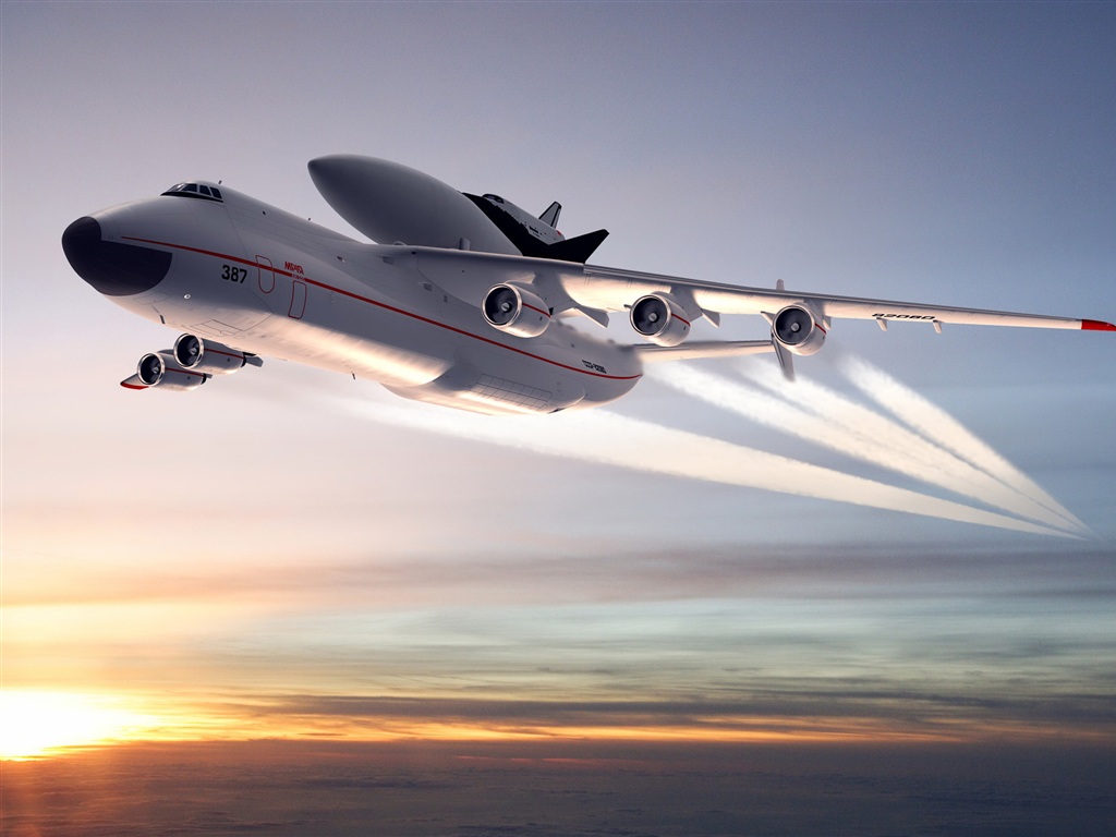 Ukrainian AN-225 Mria - the biggest and heaviest aircraft in the World.